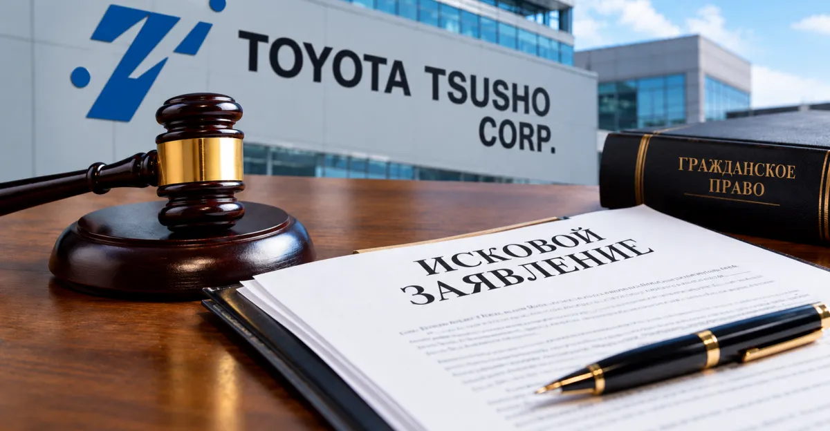 Российский автодилер подал иск против Toyota