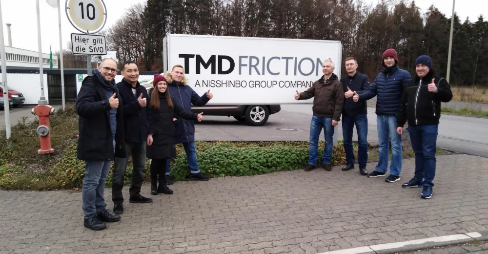 TMD Friction премировала лучшего регионального дистрибьютора 