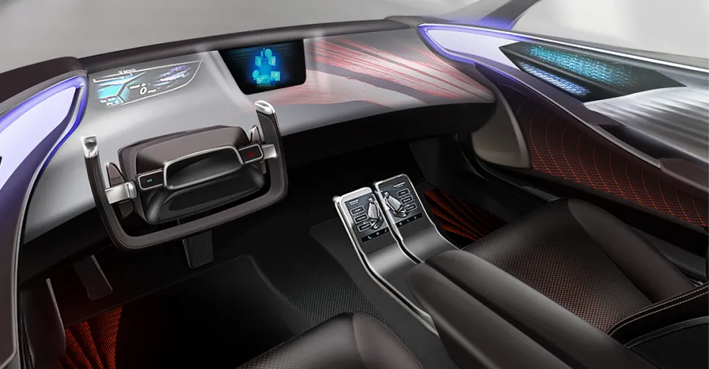 Toyota Boshoku с инновационным интерьером на CES -2019