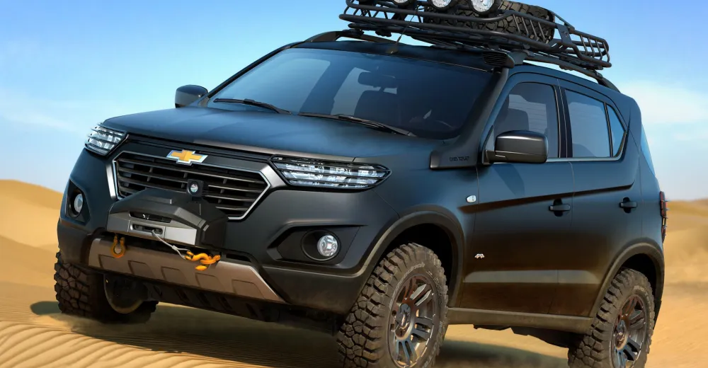 Сенсорный дисплей для новой Chevrolet Niva