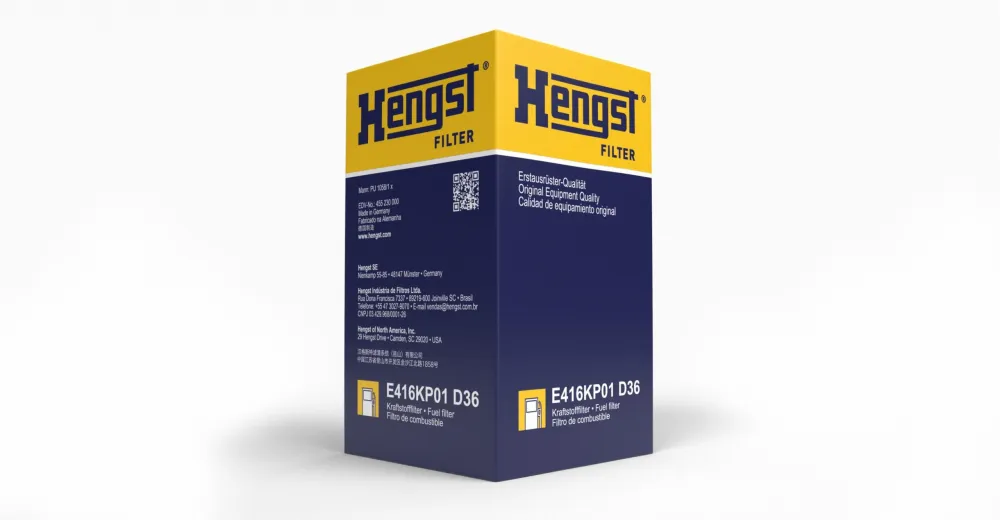 Новый дизайн упаковки Hengst Filter