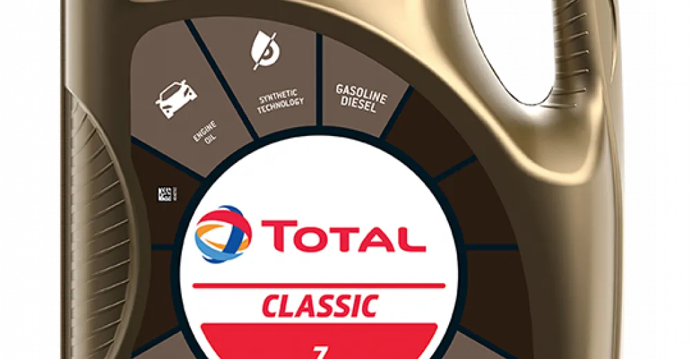 Total представила линейку моторных масел CLASSIC в широком ассортименте и новом дизайн