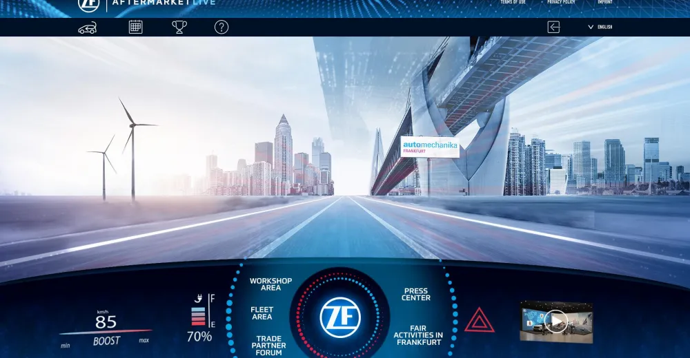 ZF в виртуальном мероприятии Automechanika Digital Plus