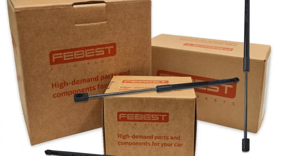 Новые газовые упоры FEBEST для капота и крышки багажника   