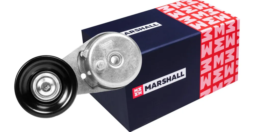 Новинки роликов и натяжителей ремня от MARSHALL
