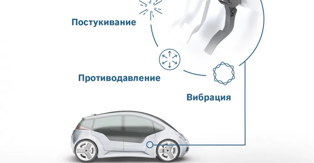 Педаль акселератора Bosch с обратной связью