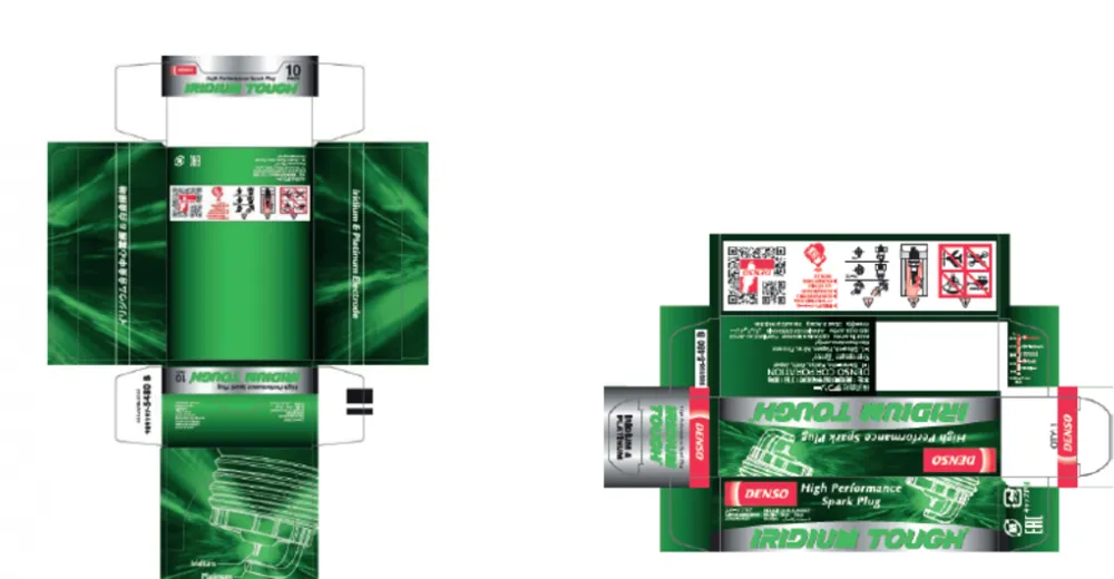 Изменение спецификаций и обновленный дизайн упаковки DENSO 