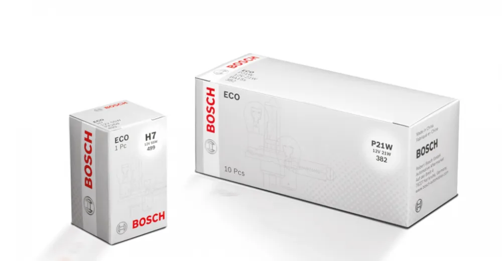 Бюджетные лампы серии Bosch ECO