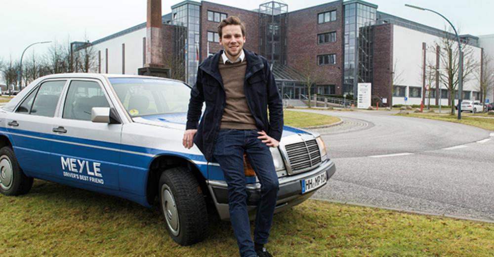 Стажеры MEYLE подготовили Mercedes-Benz W124 для ралли Dust&Diesel