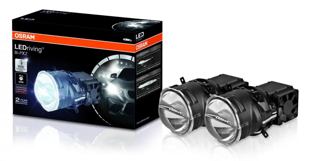 Новая светодиодная оптика для тюнинга Osram