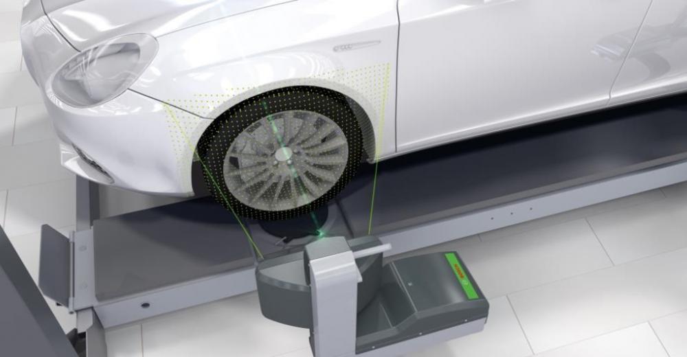 Bosch представляет бесконтактный стенд FWA 9000