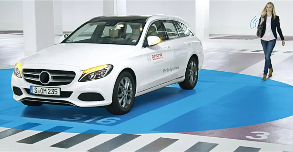 Система Bosch превращает смартфон в ключ от автомобиля