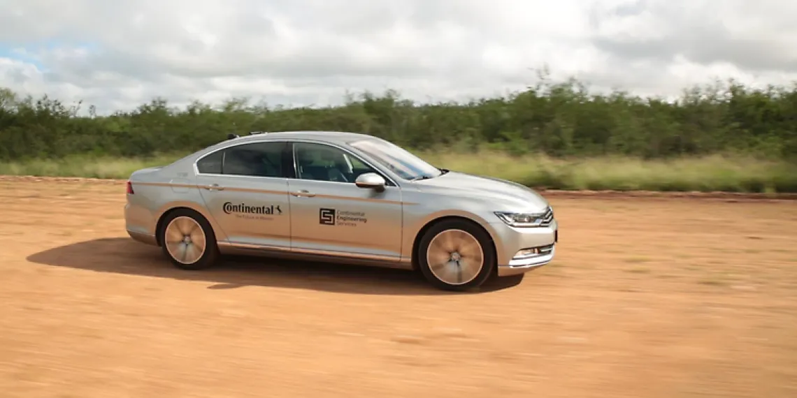 Continental испытывает шины без водителя 