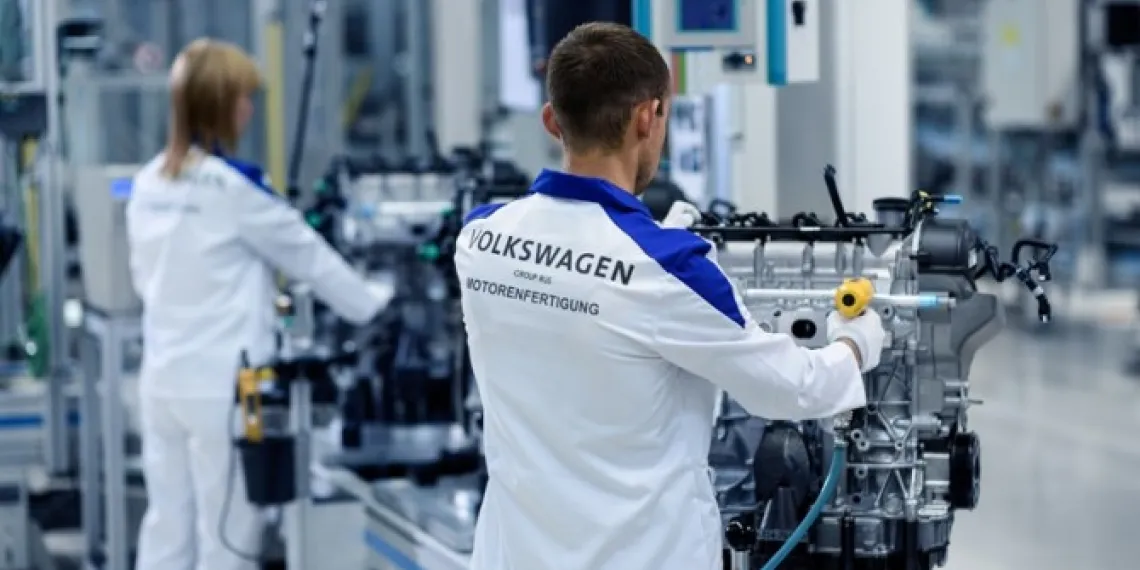 400-тысячный двигатель Volkswagen