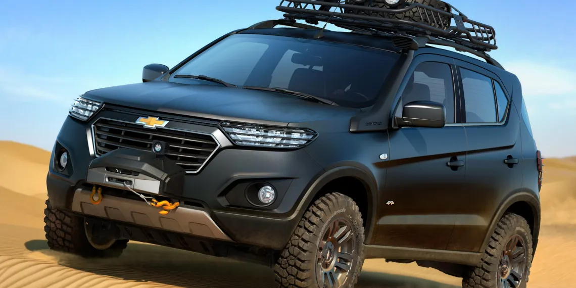 Сенсорный дисплей для новой Chevrolet Niva