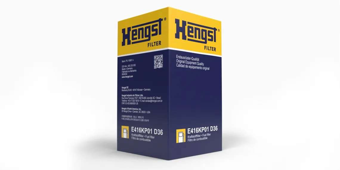 Новый дизайн упаковки Hengst Filter