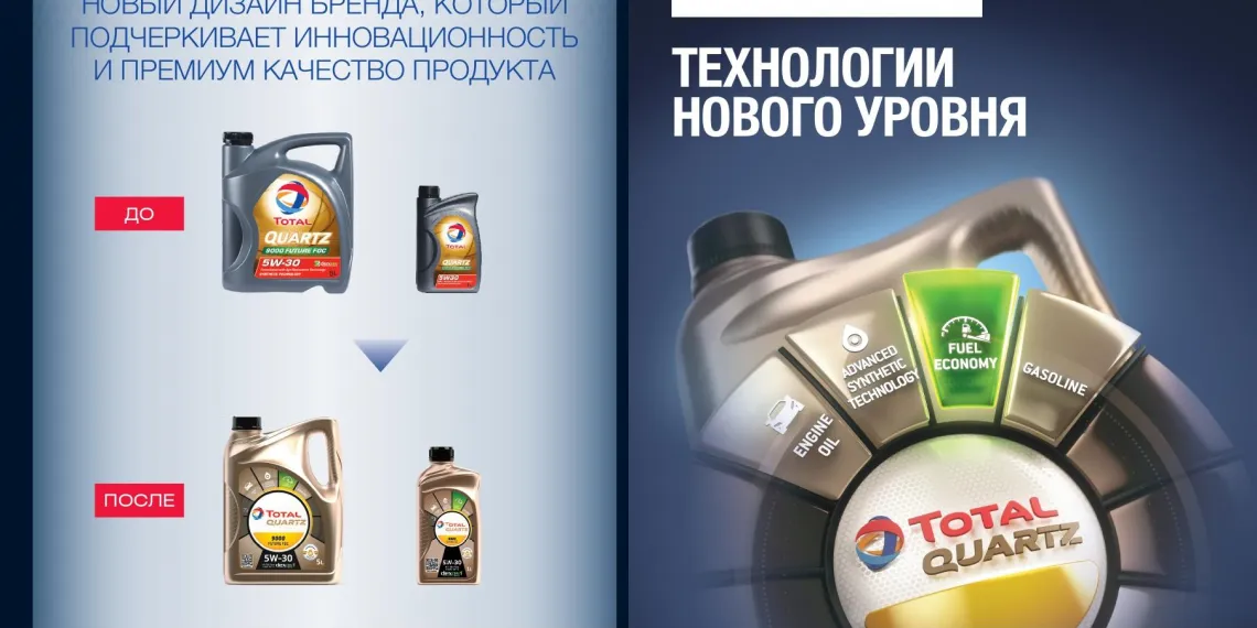 Total запускает новую стратегию и обновляет упаковку