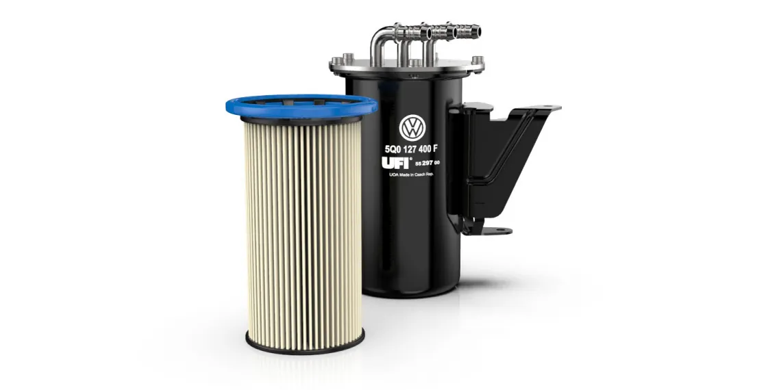 UFI Filters эксклюзивный поставщик топливных фильтров для дизельных двигателей Volkswagen