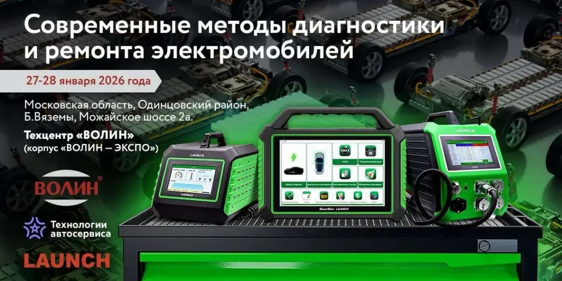 Практический семинар Launch «Современные методы диагностики и ремонта электромобилей»