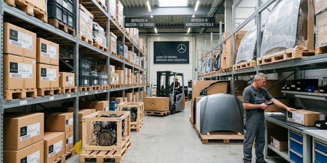 Склад запчастей Mercedes-Benz переоборудуют в предприятие по производству молочной продукции