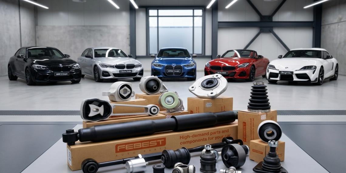 С приходом летнего сезона компания FEBEST представила ряд обновлений для моделей BMW