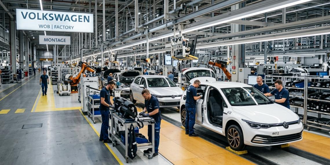 Volkswagen намеревается свернуть работу четырех своих автозаводов в Германии