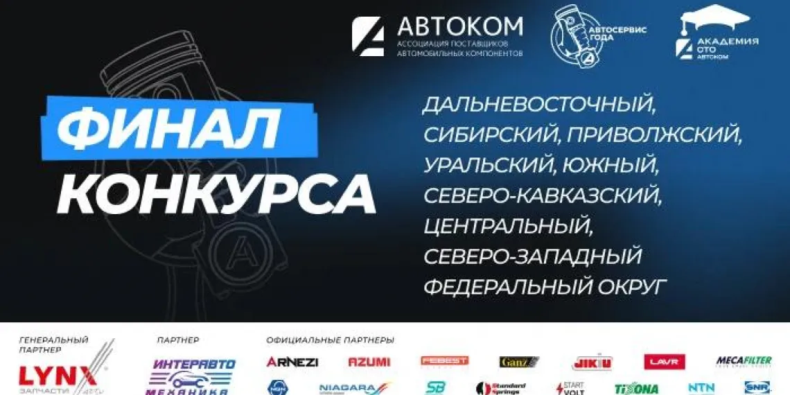 «Автосервис года 2026»: названы сильнейшие автосервисы федеральных округов