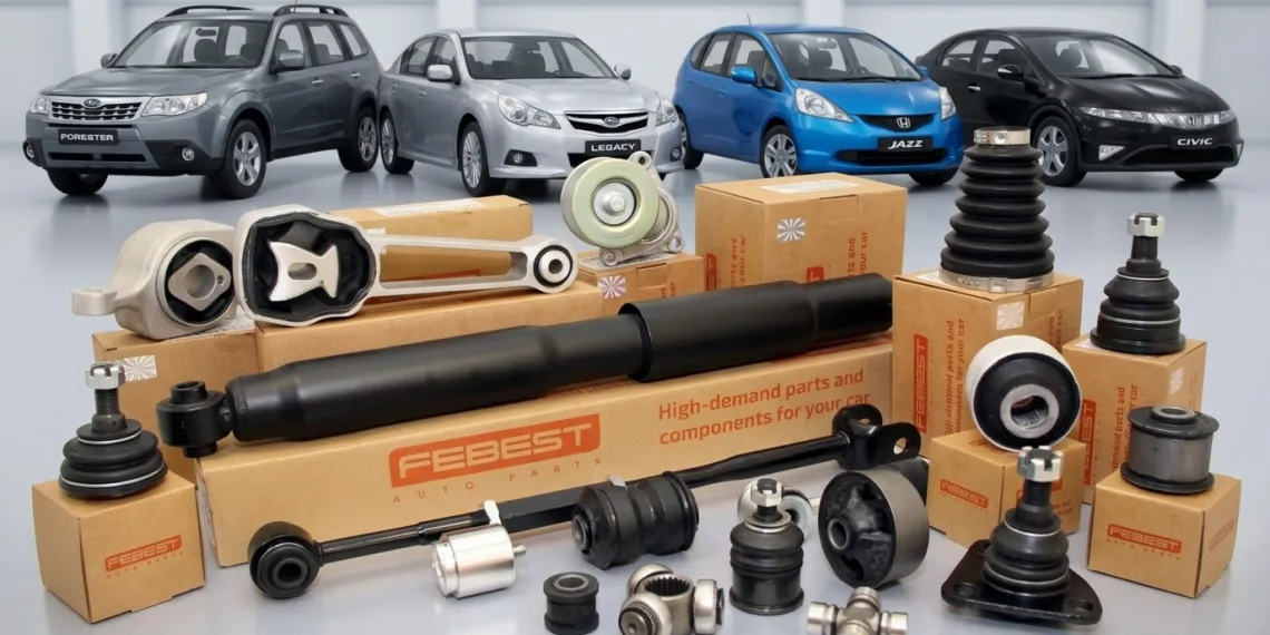 Новые поступления FEBEST для автомобилей SUBARU и HONDA
