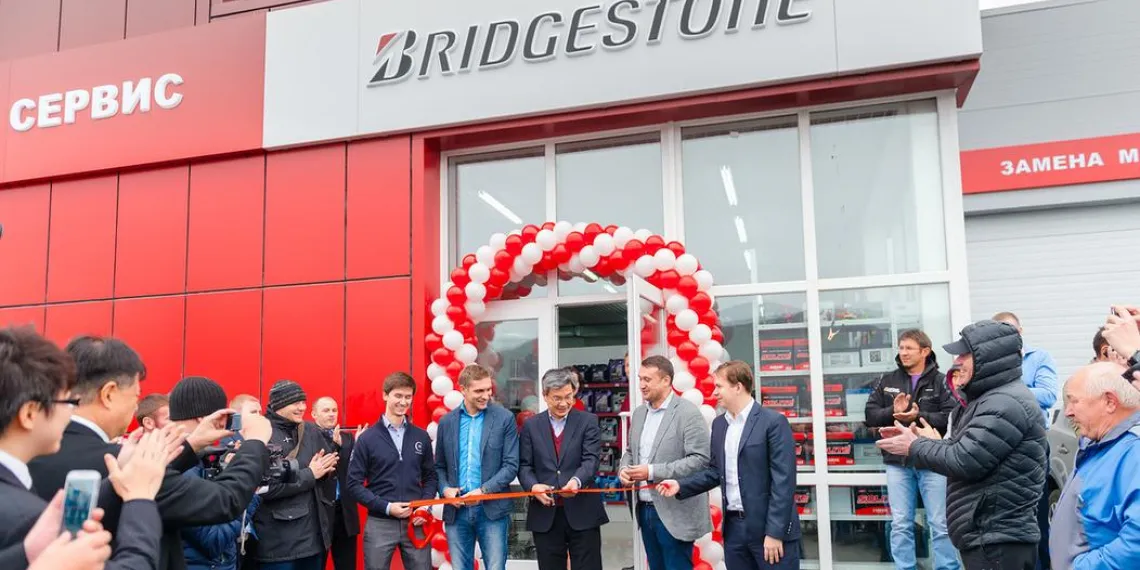 Открытие флагманского магазина Bridgestone