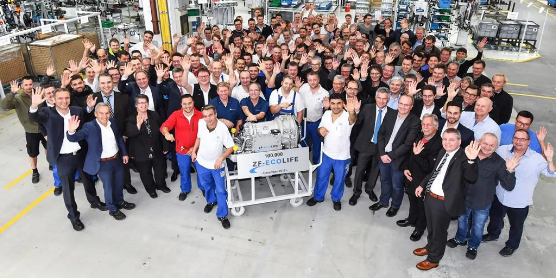 Концерн ZF выпустил юбилейную коробку передач