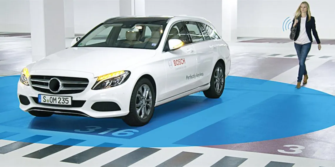 Система Bosch превращает смартфон в ключ от автомобиля